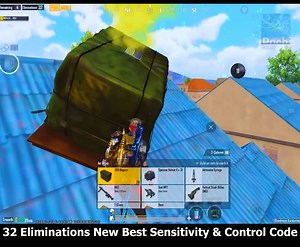 2.5K views · 122 reactions | 32 Eliminations New Best Sensitivity & Control Code | support Rich PUBG | Jaguar Pubg | Facebook