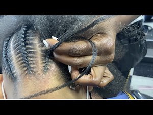 Easy Stitch Braid Tutorial Close Up