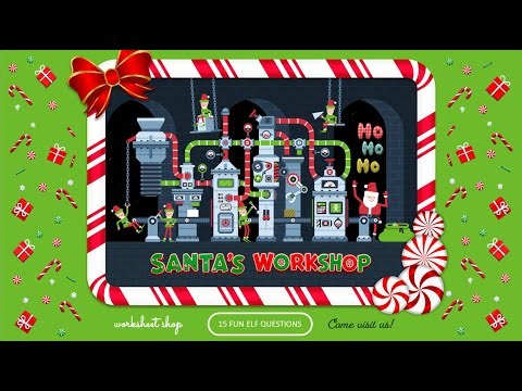 🎅 Santa’s Workshop Christmas Quiz: A Sneak Peek Inside! Elves, Toy-Making, And Holiday Fun!