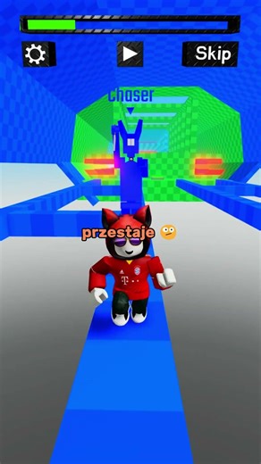 W tej grze jesteś ciągle ścigany 😤: Obby ale cię gonią #dlaciebie #roblox #shorts