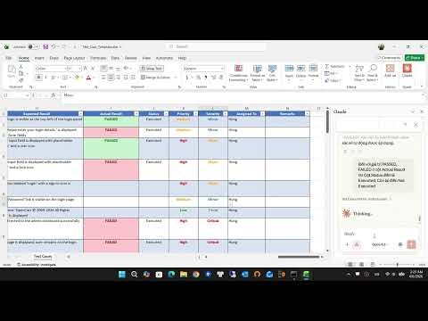 Manual Test with AI Claude Code : Gen Test Case Update Result Gen Test Report