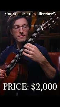 Comparing different priced guitars 🎸 (PART I)