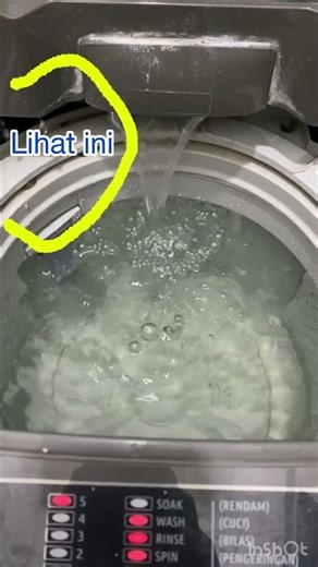 Tutorial Cara Membersihkan Mesin Cuci Menggunakan SO EASY WASHING MACHINE CLEANER #shortsfeed