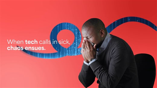 When tech calls in sick, chaos follows. You could face slow systems, unplanned downtime, frustrated teams or something worse. Has your tech ever “called in sick”? Share your story below and we'll guide you on how to prevent it proactively. | Netcare