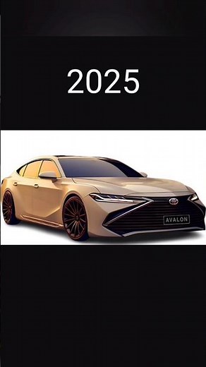 Toyota Avalon Evolution 2025 Model [1994-2025] #toyota #avalon #sedan #suv #2025 #4x4 #cars
