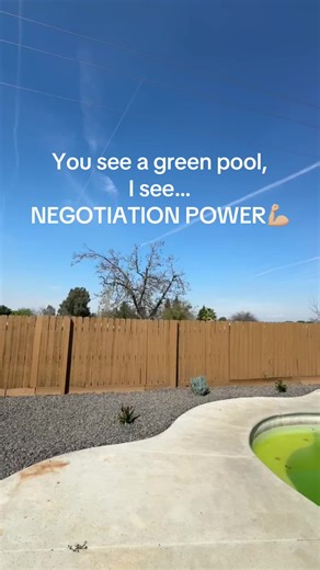 Beautiful newer home with green pool 🤣 #visalia #visaliare @Home Buyer Workshop @Matthew Cattivera listing by Austin Hartman