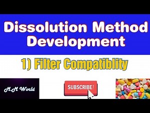 Dissolution Method Development || Performing Filter Compatibility || USP (‪@LEARNINGPHARMACYIN‬)