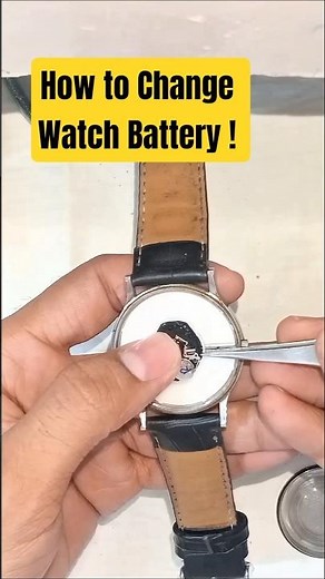 How to Change a Watch Battery | Step-by-Step Guide