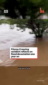 This time last year, record rains in North WA left Fitzroy Crossing cut off from the world. The floods destroyed the Fitzroy Crossing Bridge, damaged more than 200 properties and displaced more than 1,000 people. Long-term Fitzroy Crossing resident Geoff Davis was at his family home when the rains hit last year, he spoke to Dustin on ABC Radio Perth's Breakfast program to reflect on the devastation. | ABC Perth