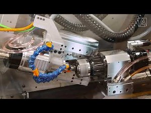 Internal Spur Gear 60x9mm by Power Skiving on AFFOLTER CNC Gear Hobbing Machine AF160