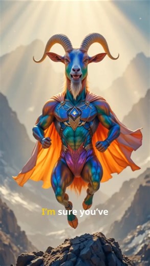 5 Shocking Facts About Rainbow Goats! #facts #animals #shorts