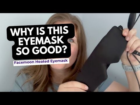 This Heated Silk Eye Mask RELIEVED My Dry Eyes 😍👀 | Honest Review