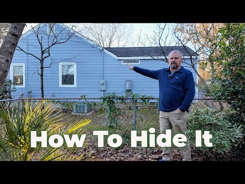 How to Block a Neighbor in a Narrow Garden Space - Lots of choices