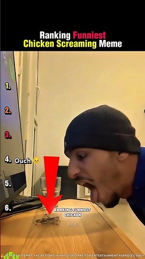 Funniest Chicken Screaming 😭