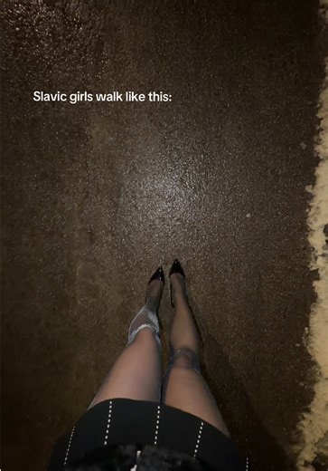 Captivating Slavic Girls with Long Legs in Heels