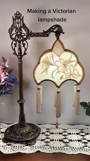 Handmade Victorian Lampshade Tutorial