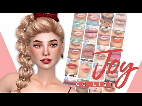 I CAN *ONLY* USE ALPHA CC | Sims 4 Create A Sim + FULL CC LIST