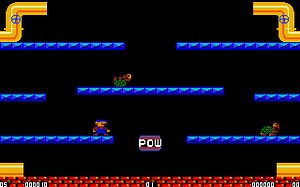 Mario Bros VGA game at DOSGames.com