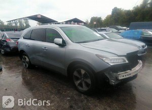 2016 Acura MDX | 5FRYD4H25GB050410 | Bid History | BidCars