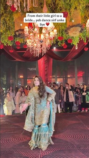 Bride Wedding Dance Performance | Pakistani Wedding Highlights 💃✨#PakistaniWedding #BrideDance