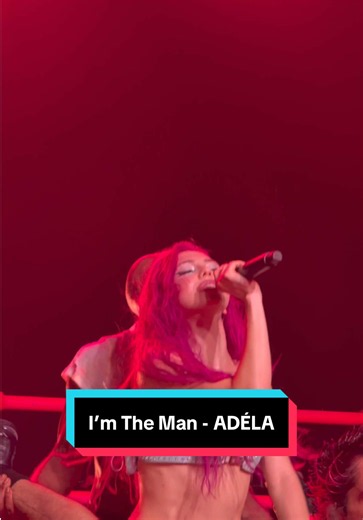 ADÉLA performing ‘I’m The Man’ live in Brooklyn, NY - The Red Bottoms Tour - September 18, 2026 #ADÉLA #TheRedBottomsTour #ADÉLAtour #concerttok #moodyontour @ADÉLA