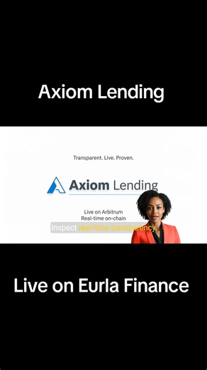 Axiom Lending Live on Arbitrum: Transparent, Verifiable DeFi in Action Discover Axiom Lending's live operation on Arbitrum, showcasing a fully transparent and verifiable DeFi infrastructure. This video explains AXUSD lending through modular vault architecture with disciplined risk controls, highlighting clear collateral flows and interest routes. Learn how governance clarity and real-time on-chain data replace promises with observable proof. Designed for crypto enthusiasts and DeFi investors, it