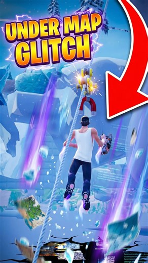 BROKEN Glitch Under The Map!😳 (Secret TRICK)