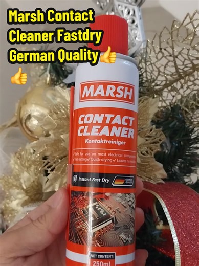 Marsh Contact Cleaner: Fast Drying German Quality Spray