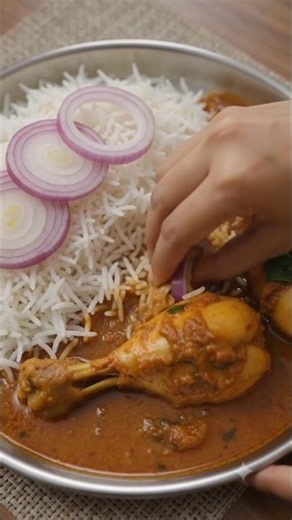 Chicken Curry, Rice ll Indian Food Homemade Food ll Comfort Food Dinner Recipe ll Food Lover Curry l