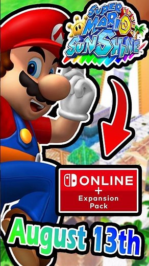 Super Mario Sunshine is FINALLY on the Nintendo Switch Online