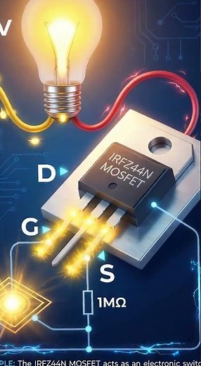 MISFIT Touch Lamp Circuit | DIY Touch Sensor Light Switch | Simple Electronics Project
