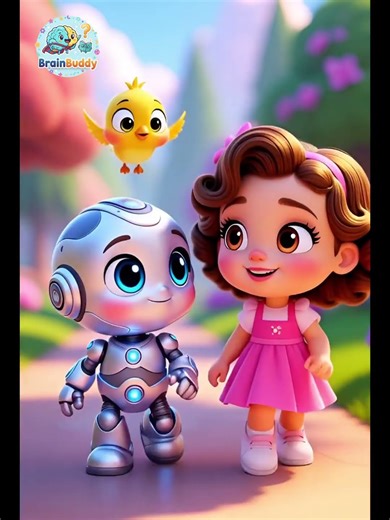 A Cute Robot Learns Feelings 🤖💖 | 3D Animated Kids Story | Moral Story #kidsstory #moralstory