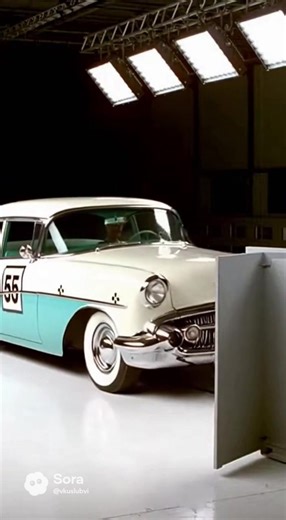 Краш тест / Crash test Buick Special 1955