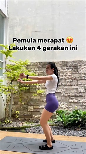 Linata on Instagram: "Cari musik yang memicu semangat bergerak. Bukan cari dia yang memicu kegalauan hadehhh 🙃 Ini pemula silahkan di coba biar lutut aman saat mencoba gerakan lain. 🤫"