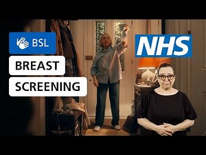 Breast screening | NHS (BSL)