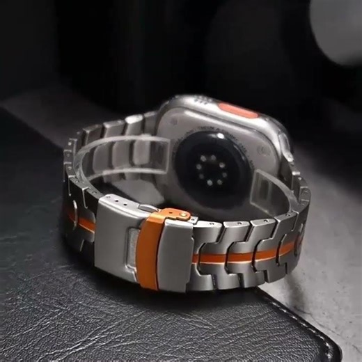 Ultra 3 2 Titanium Color Strap For Apple Watch 49mm 46mm 45mm 44mm