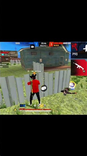 😱 1v4 IMPOSSIBLE CLUTCH 🔥 #shorts #freefire