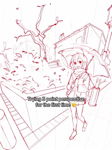 Mastering 3 Point Perspective in Digital Art