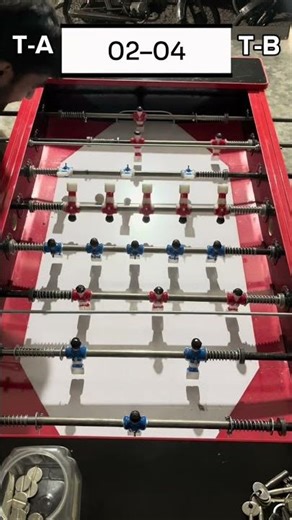 Visit youtube to watch complete match #foosball #tablesoccer #fussball"