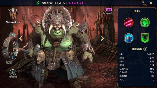 Steelskull - HellHades - Raid Shadow Legends
