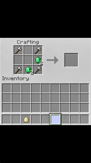 Minecraft me craft a vindicator spawn egg #minecraft #mcpe #shorts #youtubeshorts