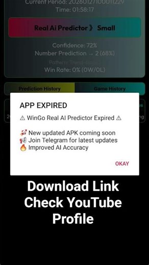 🎯 WinGo Colour Prediction Hack | Real Ai Predictor Hack | Download Link Telegram #91clubhack #daman