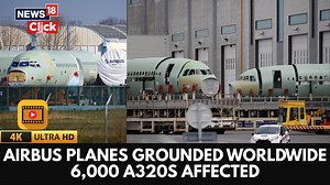Aviation Crisis: Massive Airbus A320 Recall Triggers Worldwide Grounding; Inspection Underway https://www.youtube.com/watch?v=VP1rS3VKlPk #AirbusA320 #AviationCrisis #AircraftRecall #A320Grounded #BreakingNews #GlobalGrounding | News18 | Facebook