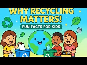 Why Recycling Matters! 🌍 Fun Facts for Kids| Smart Spark Kids