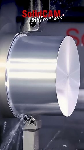 SolidCAM Pinch Turning Toolpath SolidCAM provides powerful programming tools that are easy to learn and use, covering the full range of 4/5-Axis Simultaneous Mill Turn machines. Visit our website to get your free demo: https://www.solidcam.com/g-mt Video is at 2X speed for video purposes. #lathe #cnclathe #latheturning #lathemachine #cncmachining #machinistlife #machinistsofinstagram #machinists #cncmachine #cncmachined #instamachinist #cncmachinist #machinist #machining #engineer #engineering #