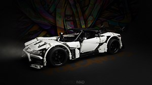 LEGO MOC-9613 Volcano RS Supercar (Technic 2017)