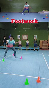 1.4M views · 5.4K reactions | Badminton Footwork Training : watch...