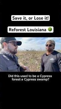 Save it, or Lose it! Reforest Louisiana
