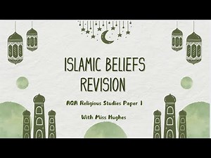 AQA GCSE Islamic beliefs revision in 20 minutes