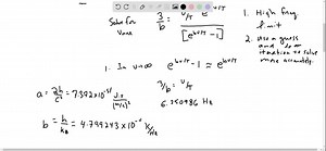 SOLVED:(a) Use Eq. ( 24 ) to find an expression for the frequency vmax at which the Planck function Bv attains its maximum value. (Warning: .vmax ≠c / λmax .) Bv(T)=(2 h v^3 / c^2)/(e^h v / k T-1) (b) What is the value of vmax for the Sun? (c) Find the wavelength of a light wave having frequency vmax . In what region of the electromagnetic spectrum is this wavelength found?